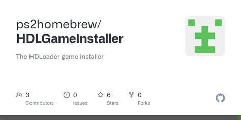 ps2homebrew/HDLGameInstaller: The HDLoader .